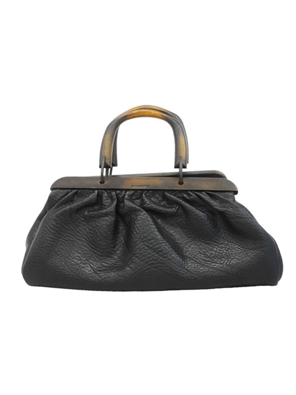 Gucci Handbag Leather Black